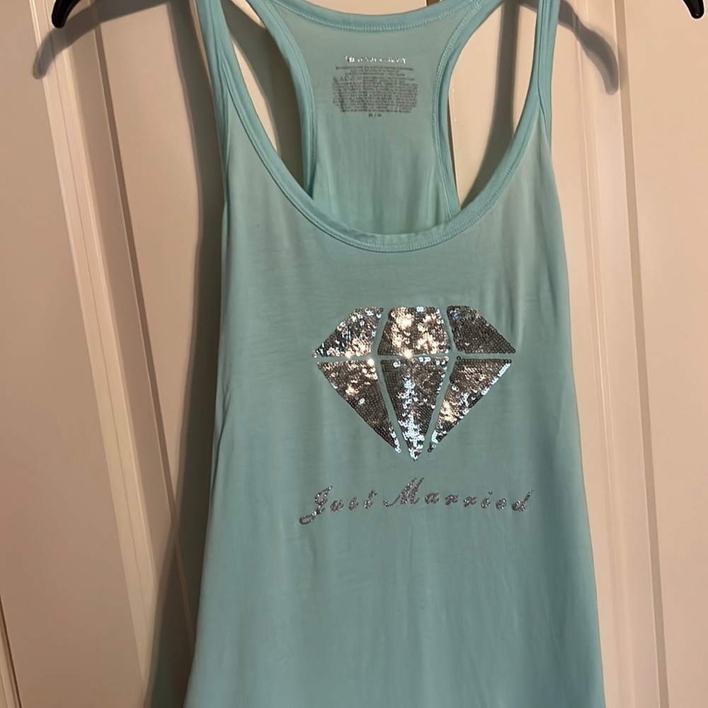 Just Married Tank Top